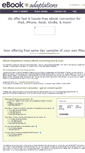 Mobile Screenshot of ebookadaptations.com